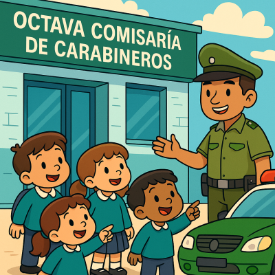 Visita a la Octava Comisaría de Carabineros de Temuco
